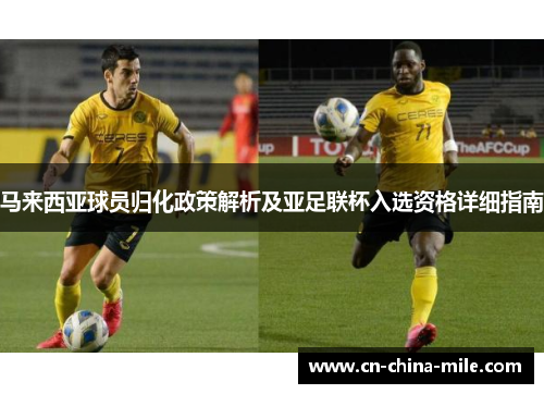 马来西亚球员归化政策解析及亚足联杯入选资格详细指南 马来西亚球员归化政策解析及亚足联杯入选资格详细指南
