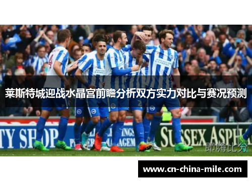莱斯特城迎战水晶宫前瞻分析双方实力对比与赛况预测 莱斯特城迎战水晶宫前瞻分析双方实力对比与赛况预测
